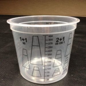 KupTown Calibrated Mixing Cups 375ml