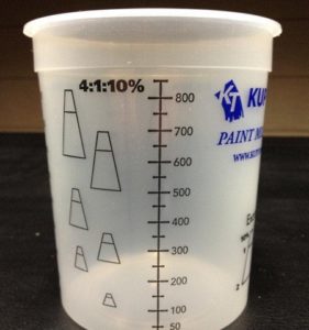 KupTown Calibrated Mixing Cups 1L